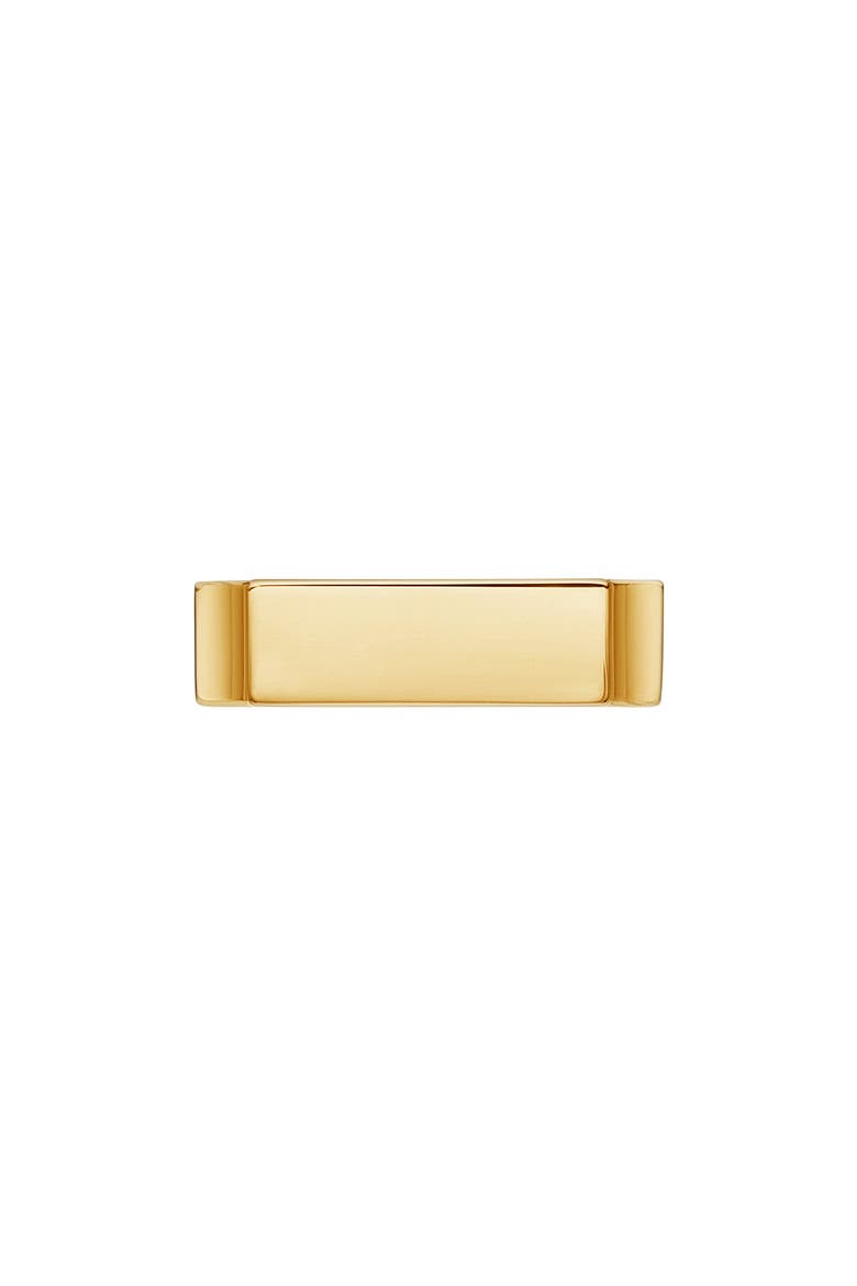 Wide Signature Ring, Alternate, color, DNU/YELLOW GOLD