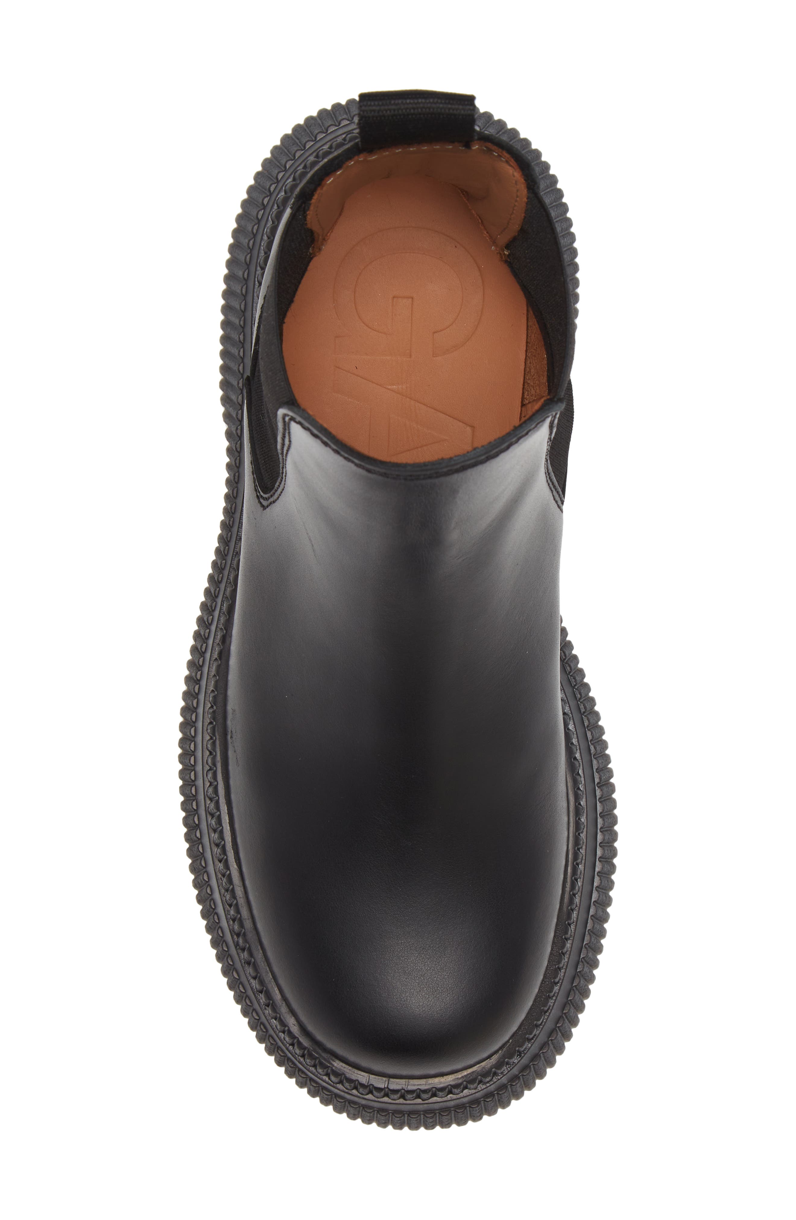 Ganni Platform Chelsea Boot, Alternate, color, 