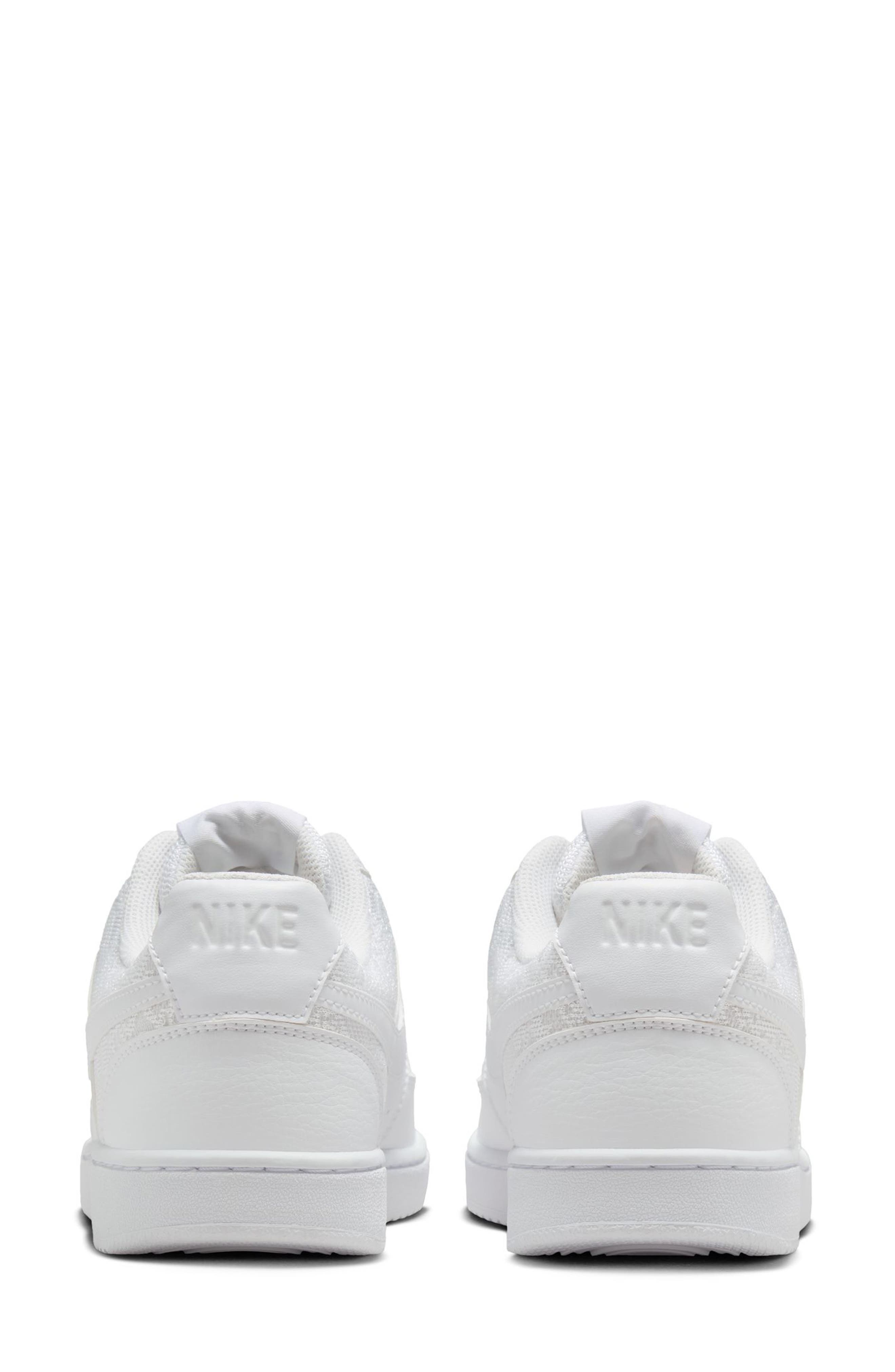 Nike Court Vision Low Sneaker, Alternate, color, White/ White-White