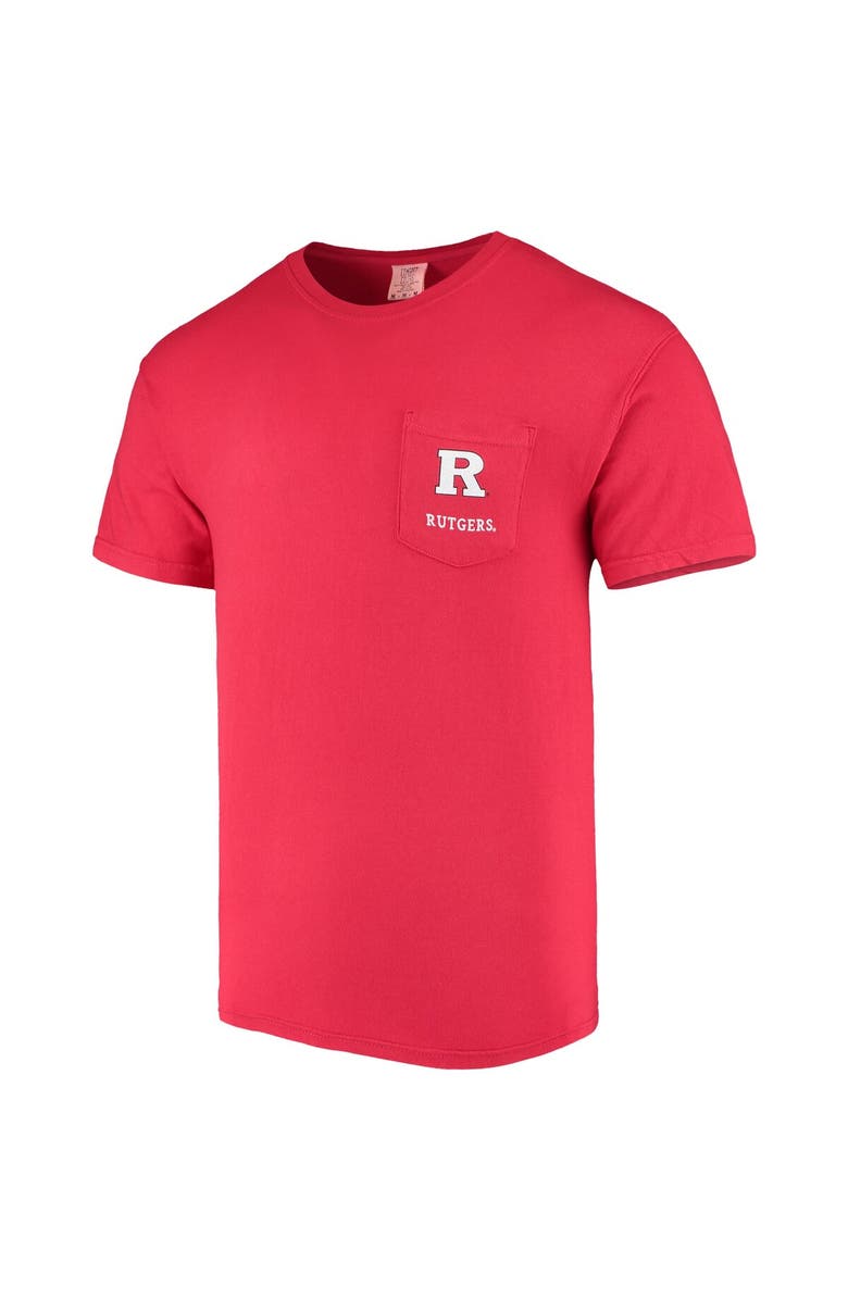 IMAGE ONE Men's Scarlet Rutgers Scarlet Knights Circle Campus Scene T-Shirt, Alternate, color, 