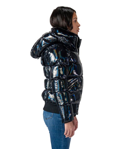 Woodpecker Woody Bomber Jacket In Oily Black In Black