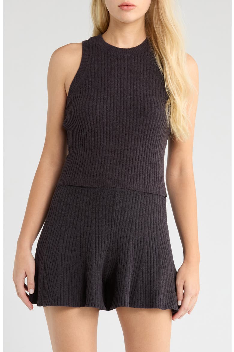 Elaenia Cozy Knit Lite Tank Sweater, Main, color, INK