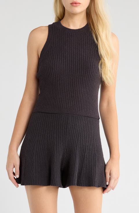 Elaenia Cozy Knit Lite Tank Sweater