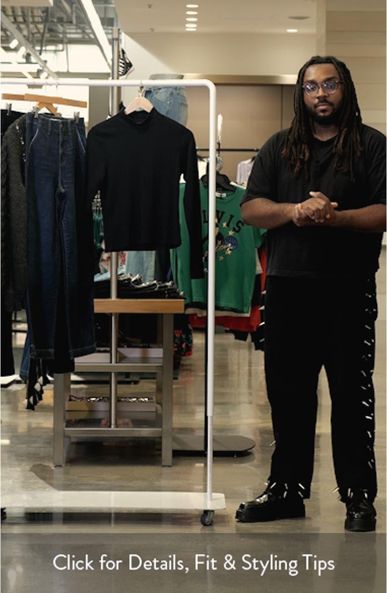 Lexi Rib Mock Neck Top, sales video thumbnail