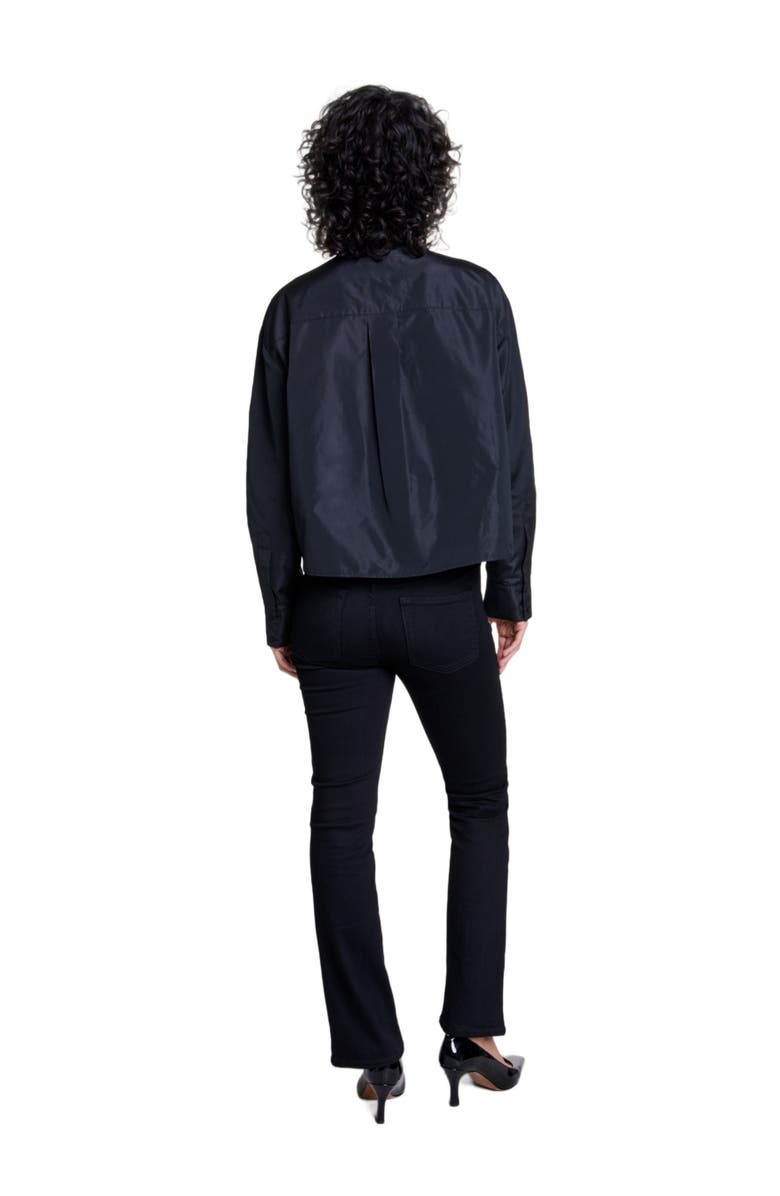 maje Openwork shirt, Alternate, color, 