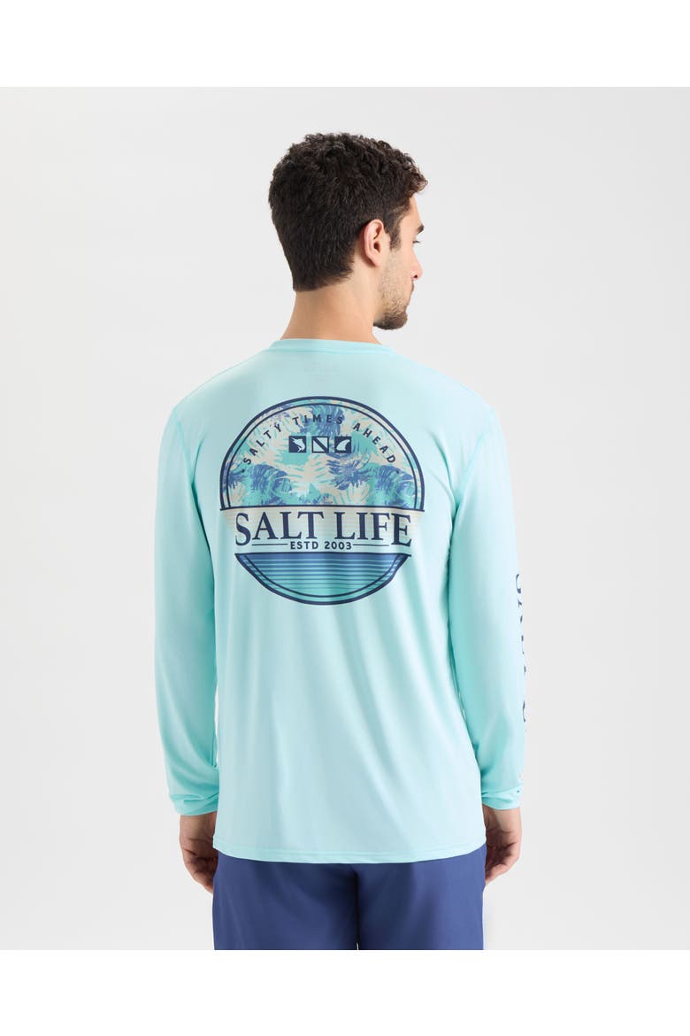 On Holiday SLX Performance Long Sleeve, Alternate, color, Light Aruba Heather