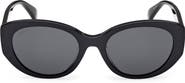 Max Mara 54mm Round Sunglasses