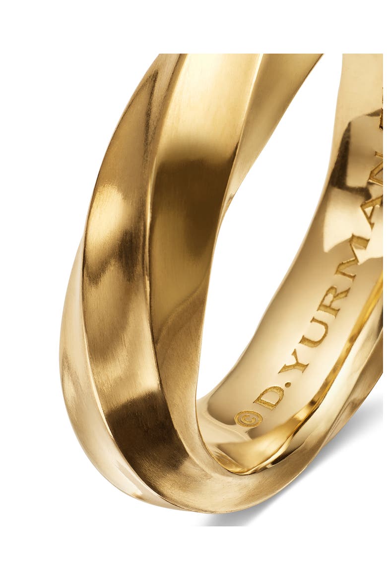 Cable Edge™ Band Ring in Recycled 18K Gold, 6mm, Alternate, color, 18K GOLD RECYCLED