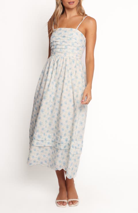 Lisette A-Line Midi Dress