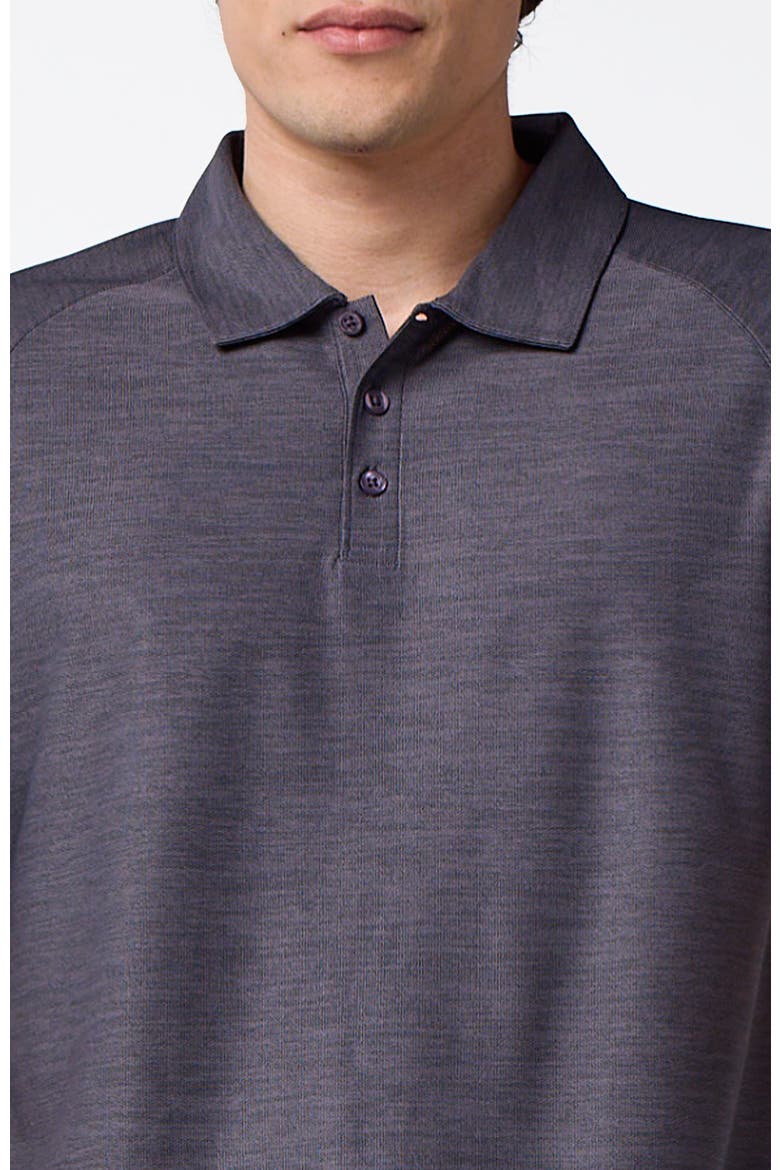 Men's Cross-Sport Tech Pique Polo, Alternate, color, Charcoal Heather