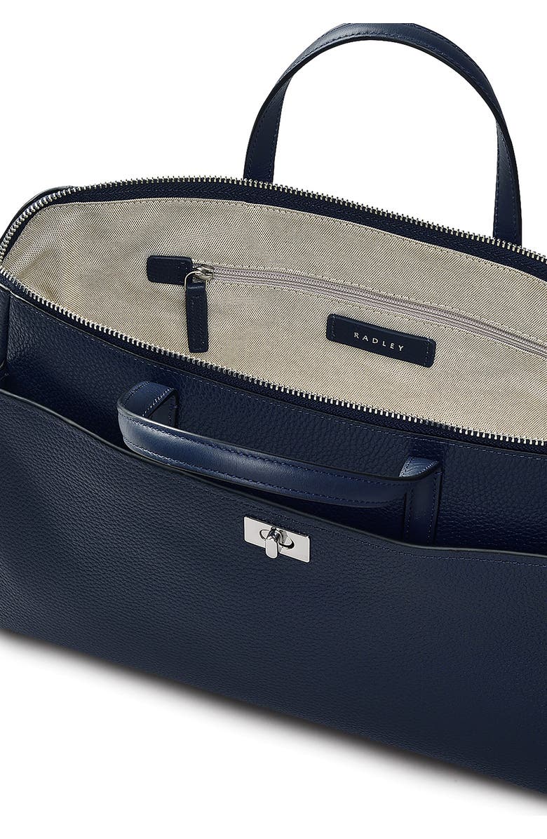 Radley Brook Avenue Pebbled Leather Satchel, Alternate, color,