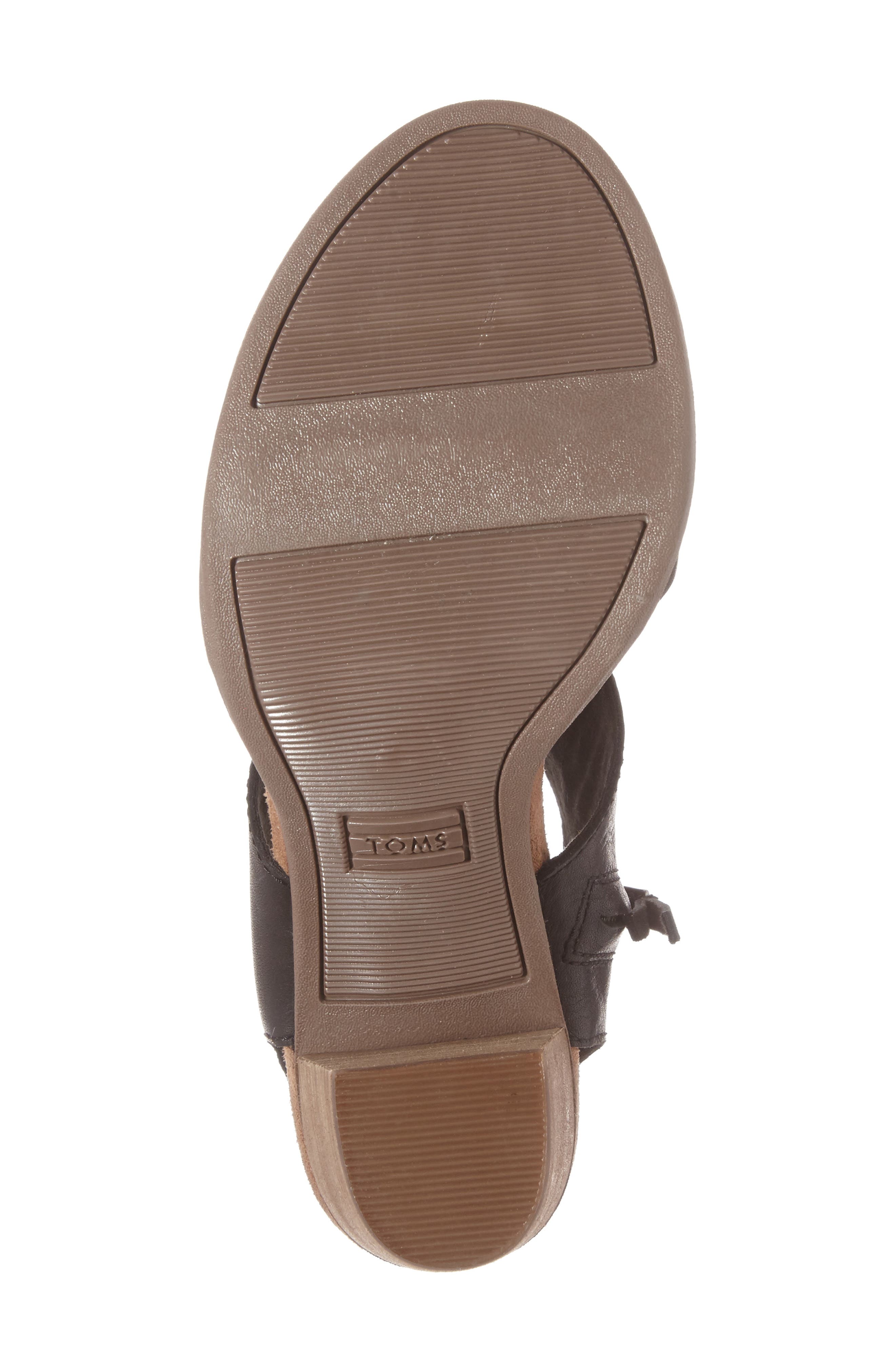 Majorca Block Heel Sandal, Alternate, color, BLACK/ BLACK