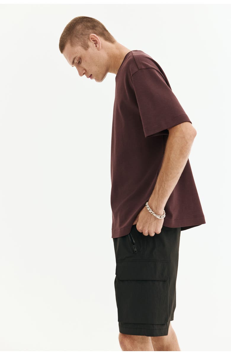 H&M Regular-fit nylon cargo shorts, Alternate, color, 