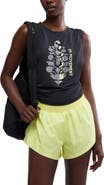Free People FP Movement Sport Mode Logo Muscle T-Shirt