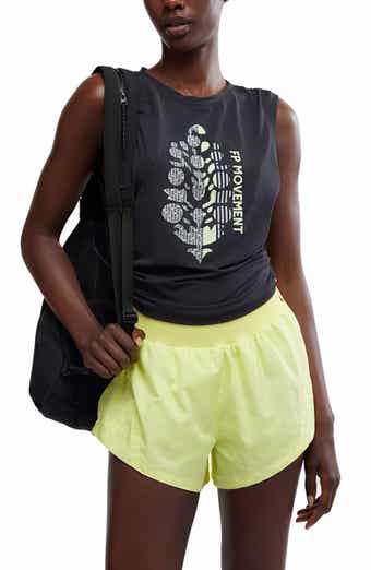 Free People FP Movement Sport Mode Logo Muscle T-Shirt