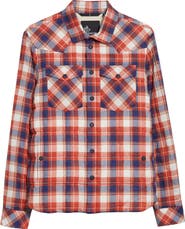 Moncler Grenoble Gelt Quilted Check Shirt Jacket