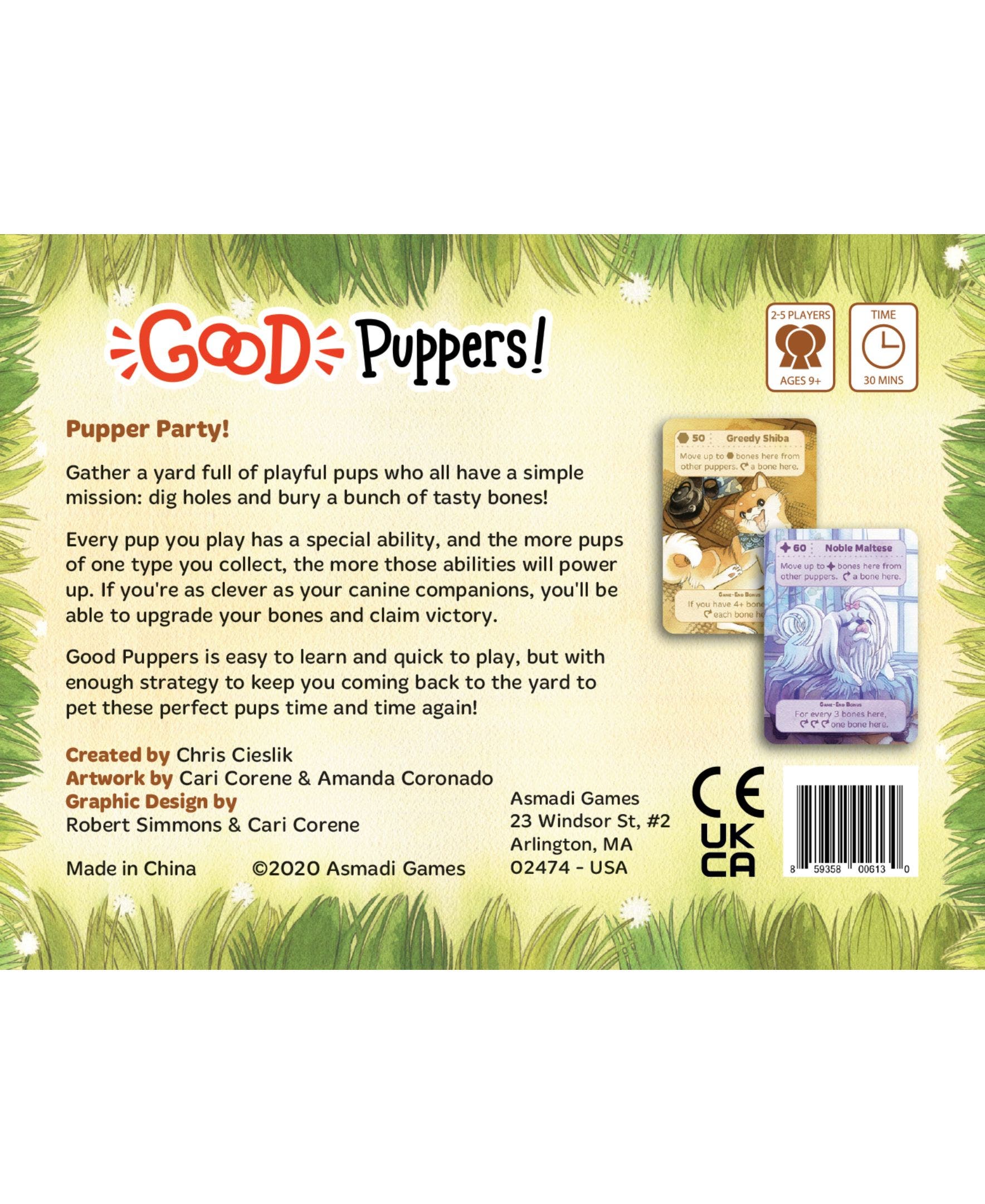Asmadi Games Good Puppers Children's Card Game | Nordstrom
