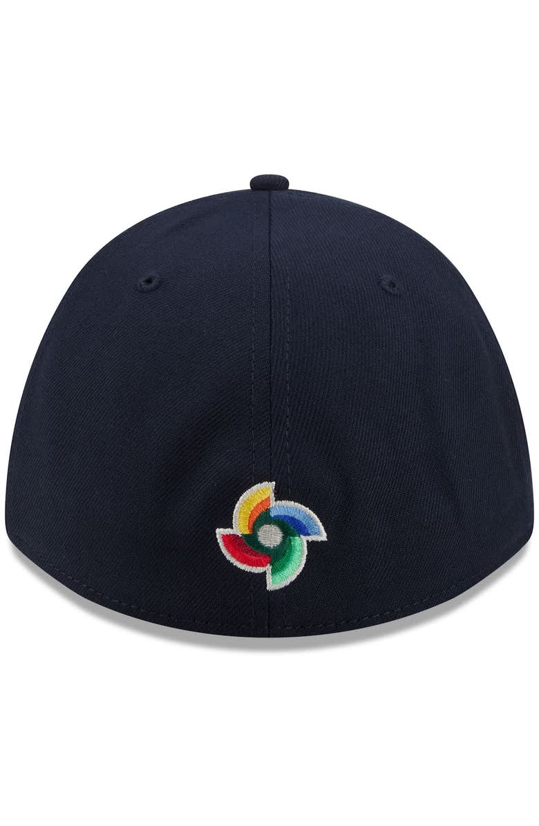 New Era Men's New Era  Navy Netherlands Baseball 2026 World Baseball Classic M-Crown 39THIRTY Flex Hat, Alternate, color, Navy