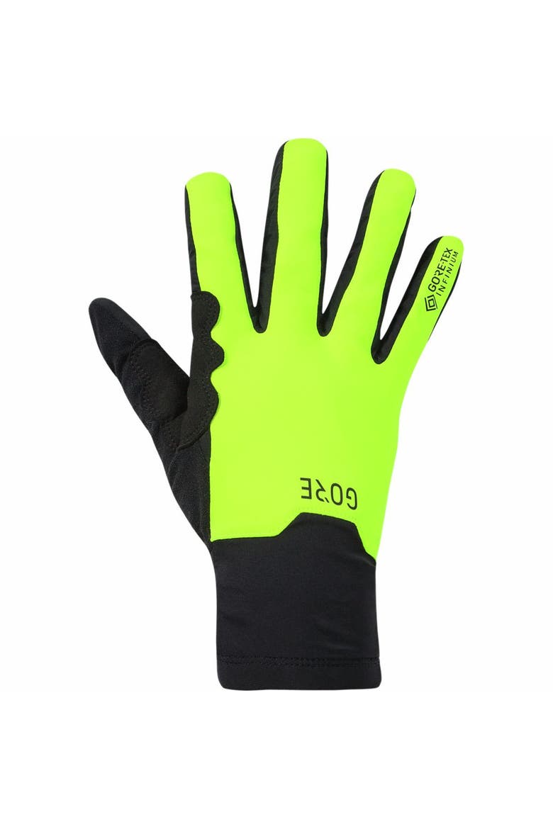 Gore-Tex Infinium Mid Glove - Men's, Main, color, Black/Neon Yellow