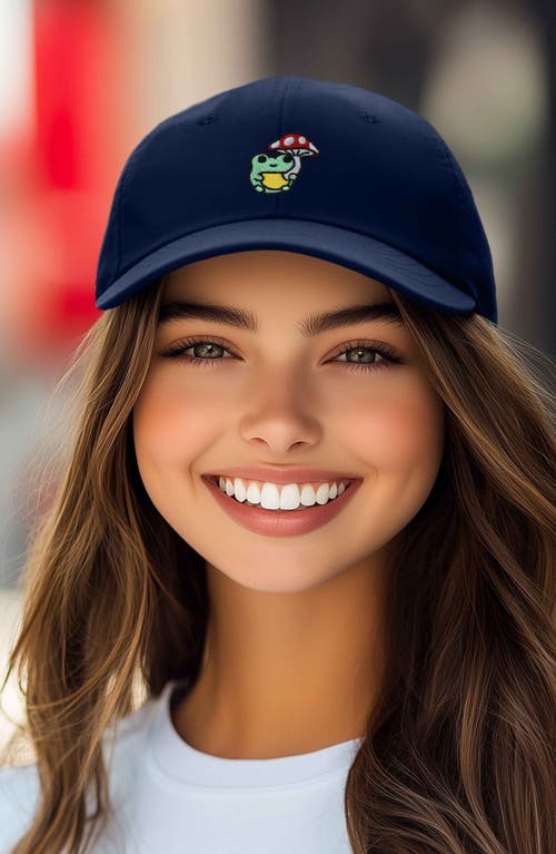 DALIX DALIX MUSHROOM FROG EMBROIDERED HAT