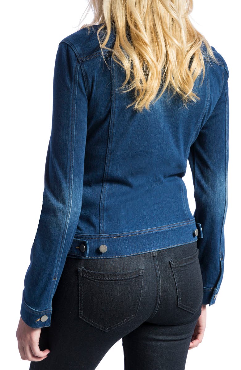 Liverpool Los Angeles Liverpool Knit Denim Jacket, Alternate, color,