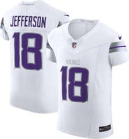 Nike Men's Nike Justin Jefferson White Minnesota Vikings Alternate Vapor F.U.S.E. Elite Player Jersey