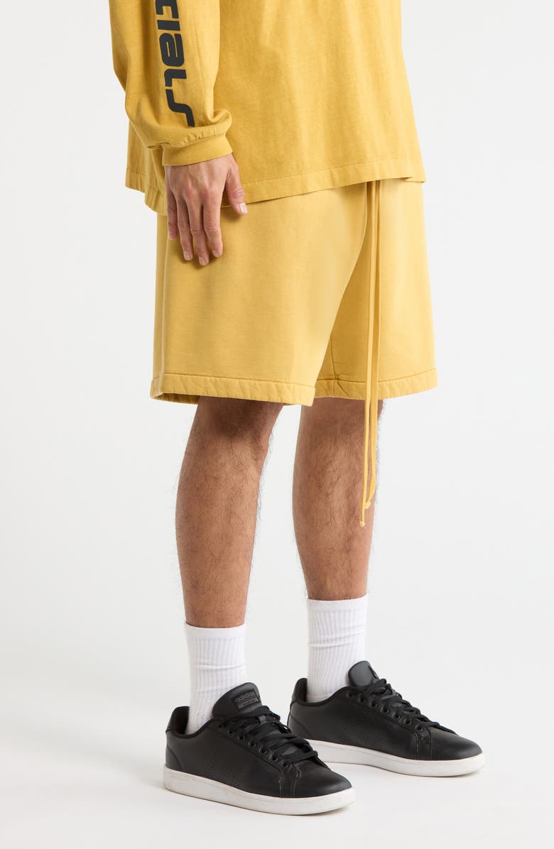 Fear of God Essentials Relaxed Sweat Shorts, Alternate, color, Canyon
