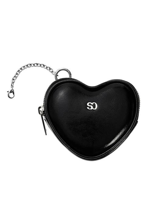 Heart Faux Leather AirPods Case