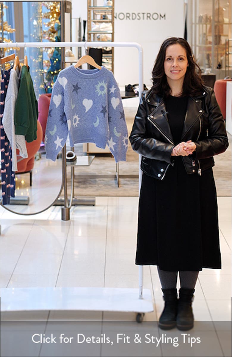 Kids' Celestial Crewneck Sweater, sales video thumbnail