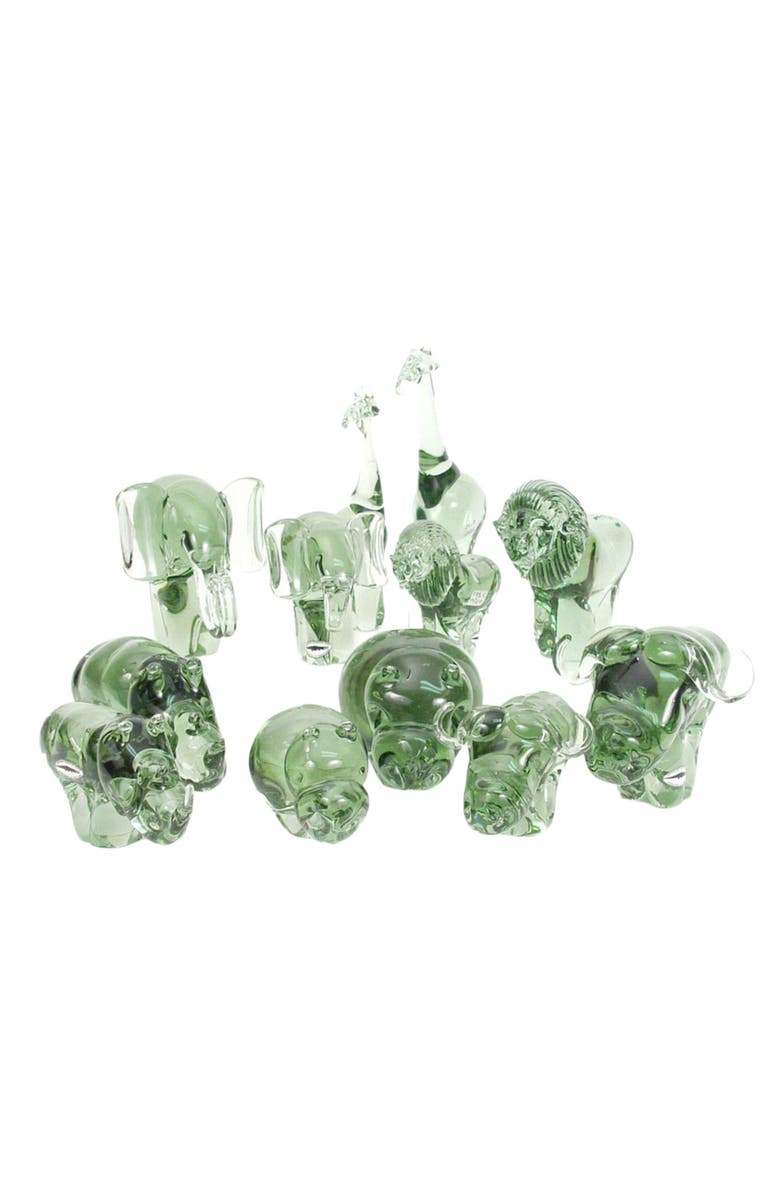 Mbare Recycled Glass Lion, Alternate, color, NO COLOR