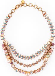 Deepa Gurnani Alka Tiered Necklace