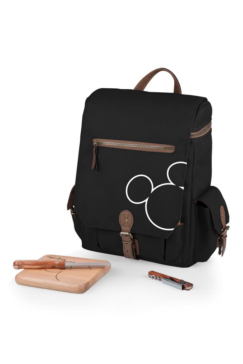 LEGACY Disney Wine & Cheese Tote, Main, color, BLACK