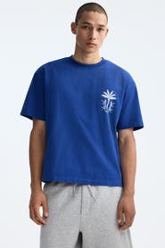 H&M Relaxed Fit Printed Cotton T-shirt