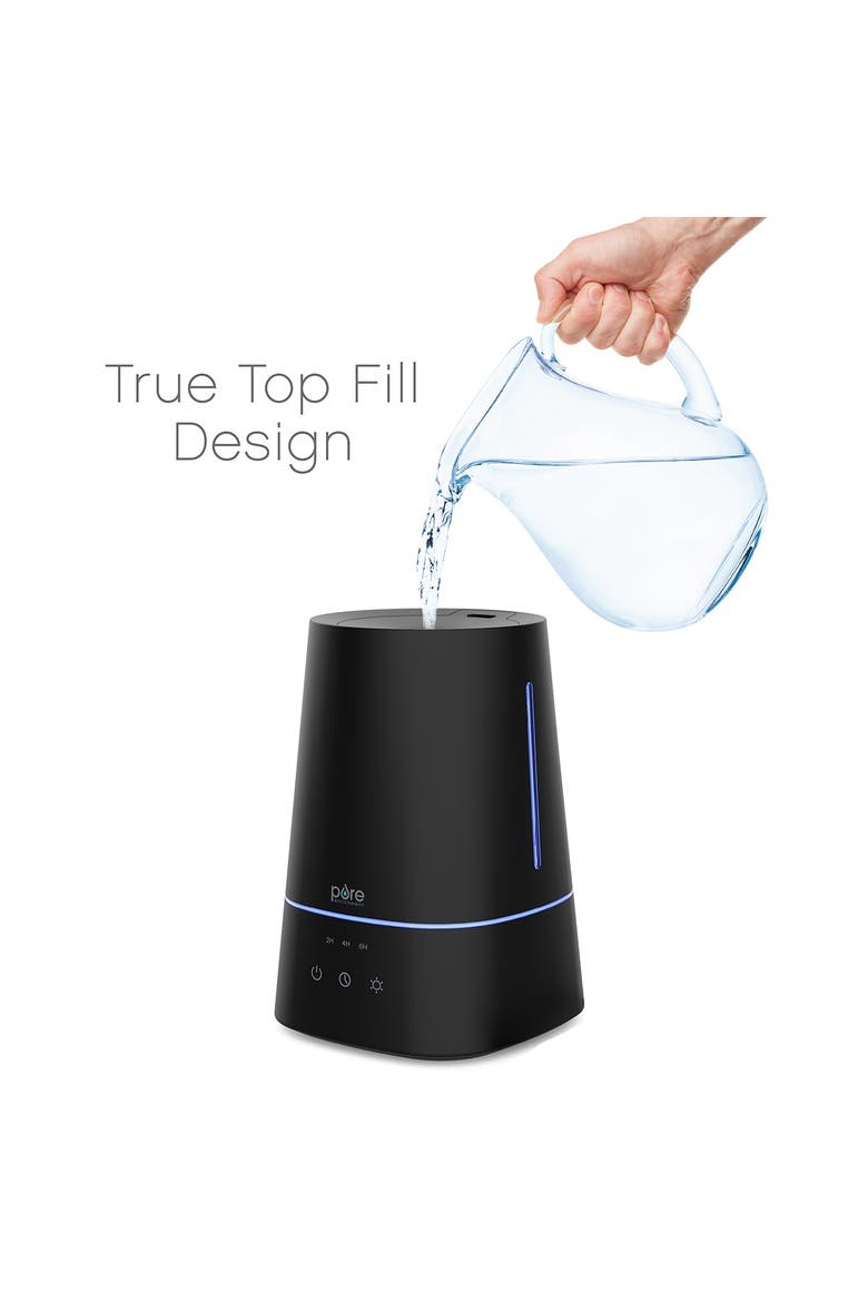 Hume Max Top Fill Humidifier - Black, Main, color, BLACK