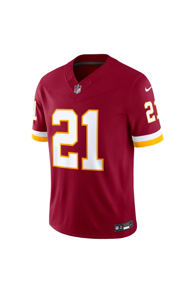 Men's Nike Sean Taylor Burgundy Washington Commanders Team Vapor F.U.S.E. Stitched Retired Limited Jersey, Alternate, color, Burgundy