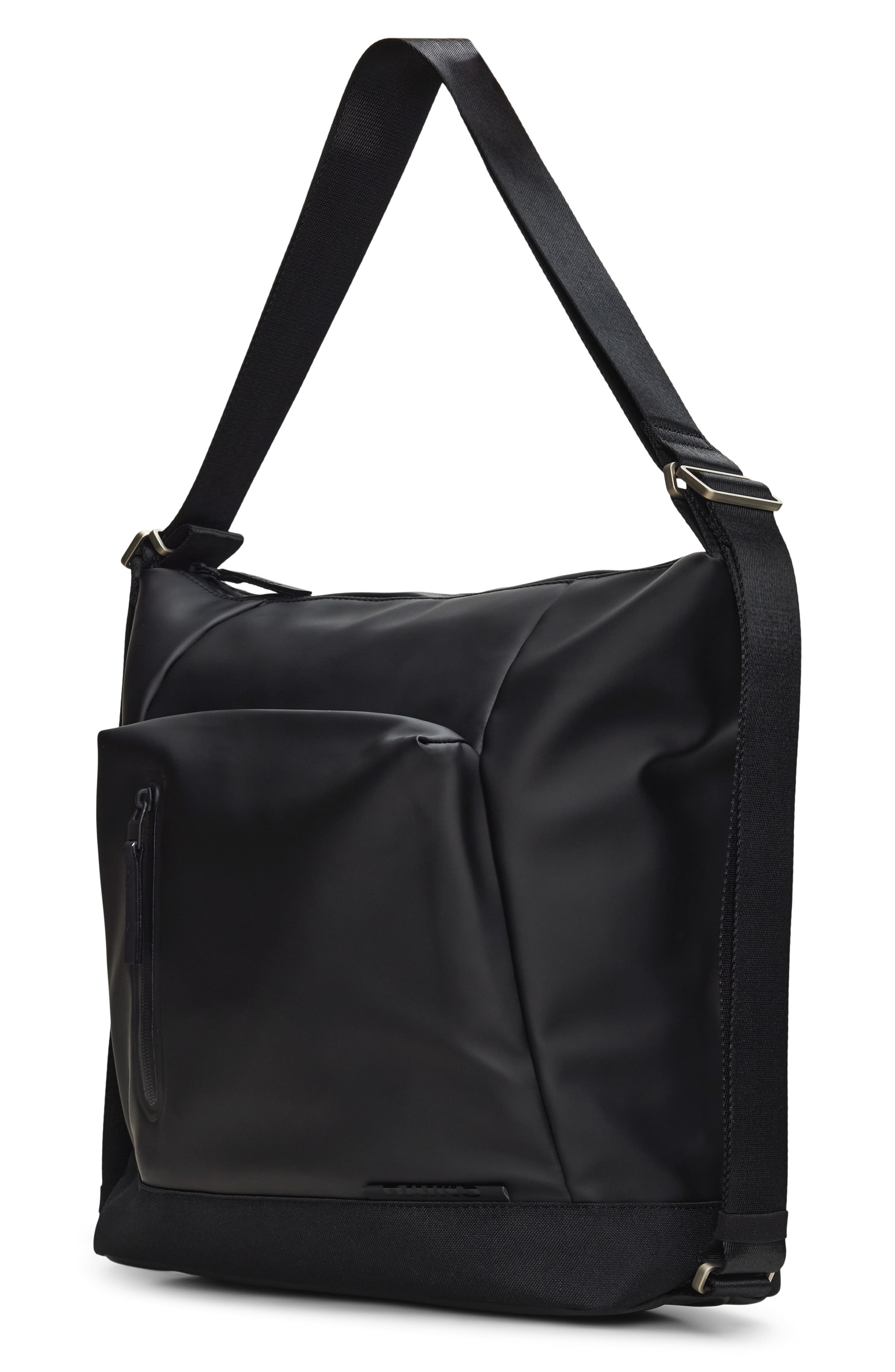 Otaru Hobo Backpack, Alternate, color, BLACK