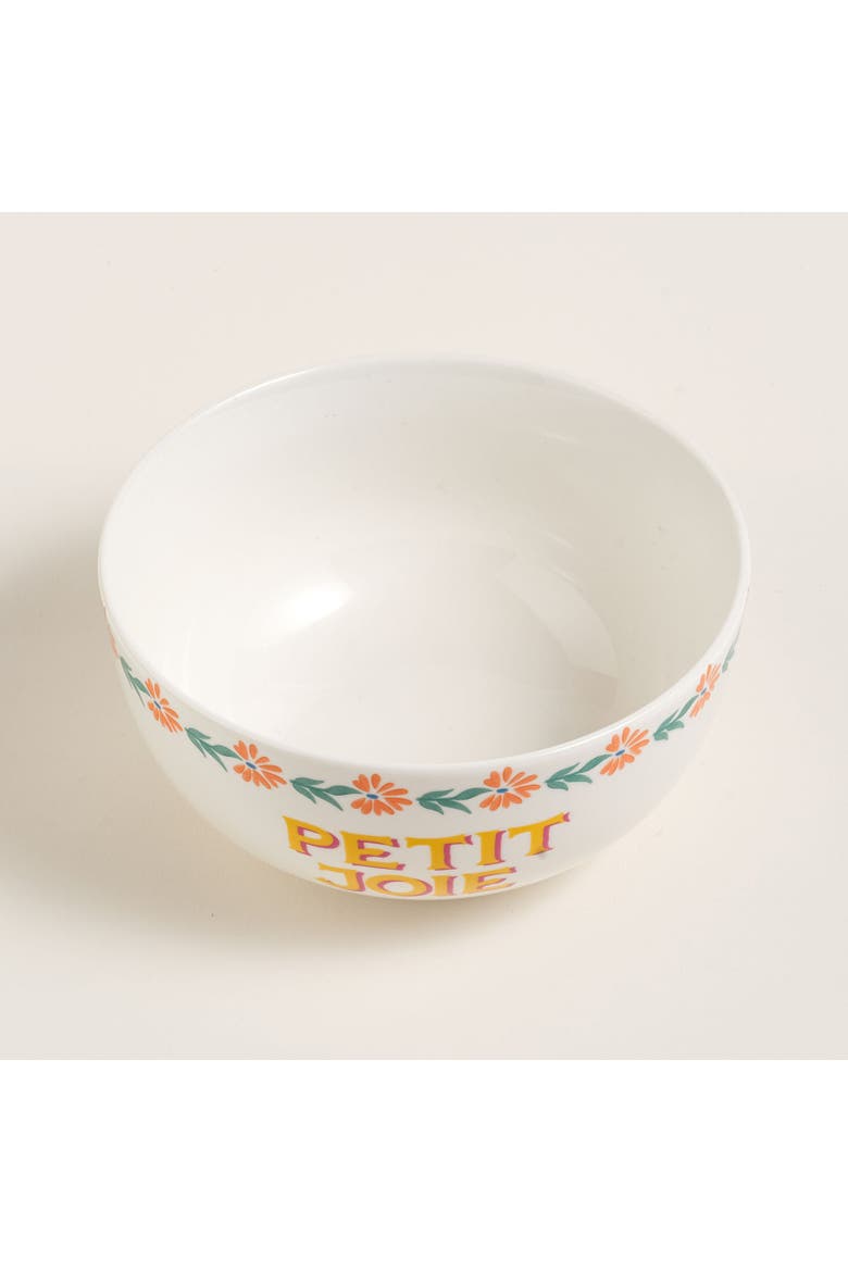 Porcelain Bowl 2 Pcs Set, Alternate, color, White