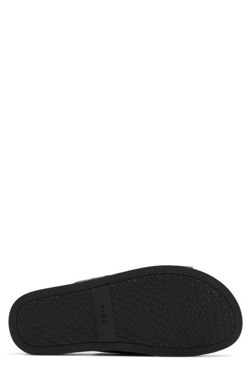 Shop Aldo Delmar Slide Sandal In Black