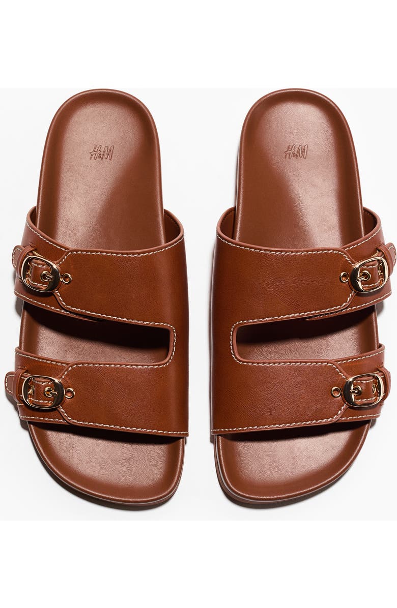 H&M Sandals, Main, color, Brown