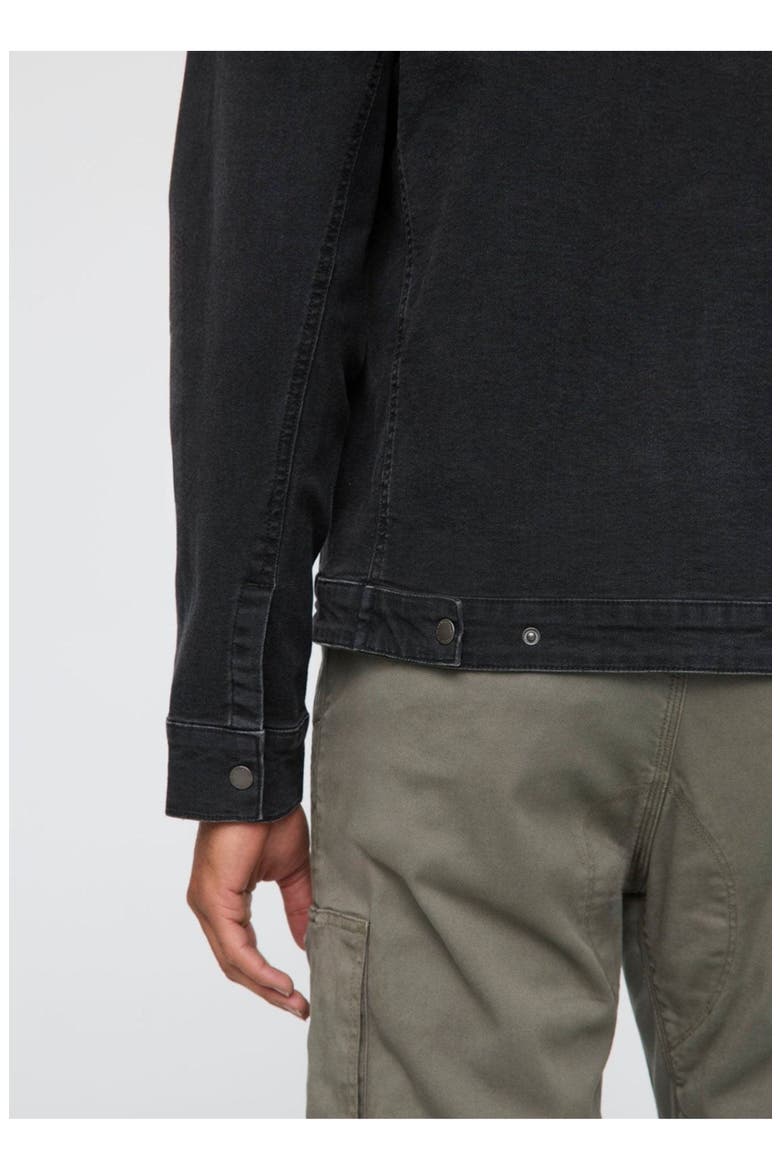 Stretch Canvas Utility Jacket, Alternate, color, Black