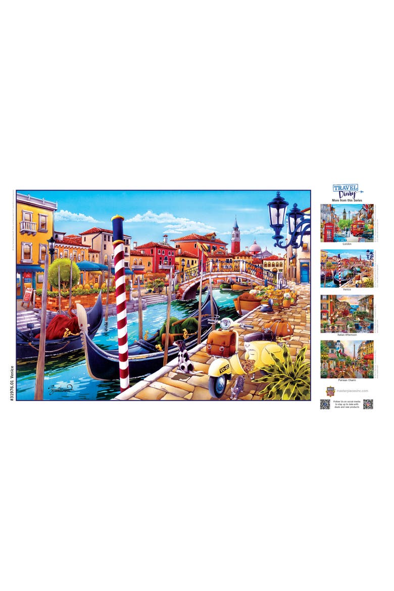Venice 500 Piece Jigsaw Puzzle, Alternate, color, Multicolor