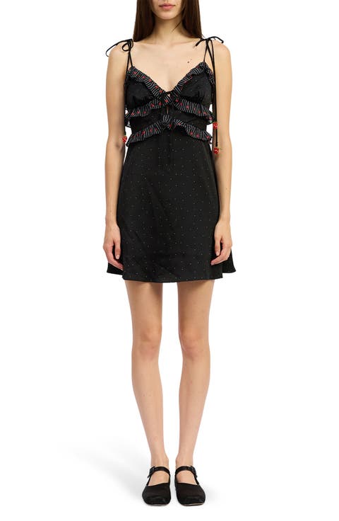 Teagan Tie Strap Minidress