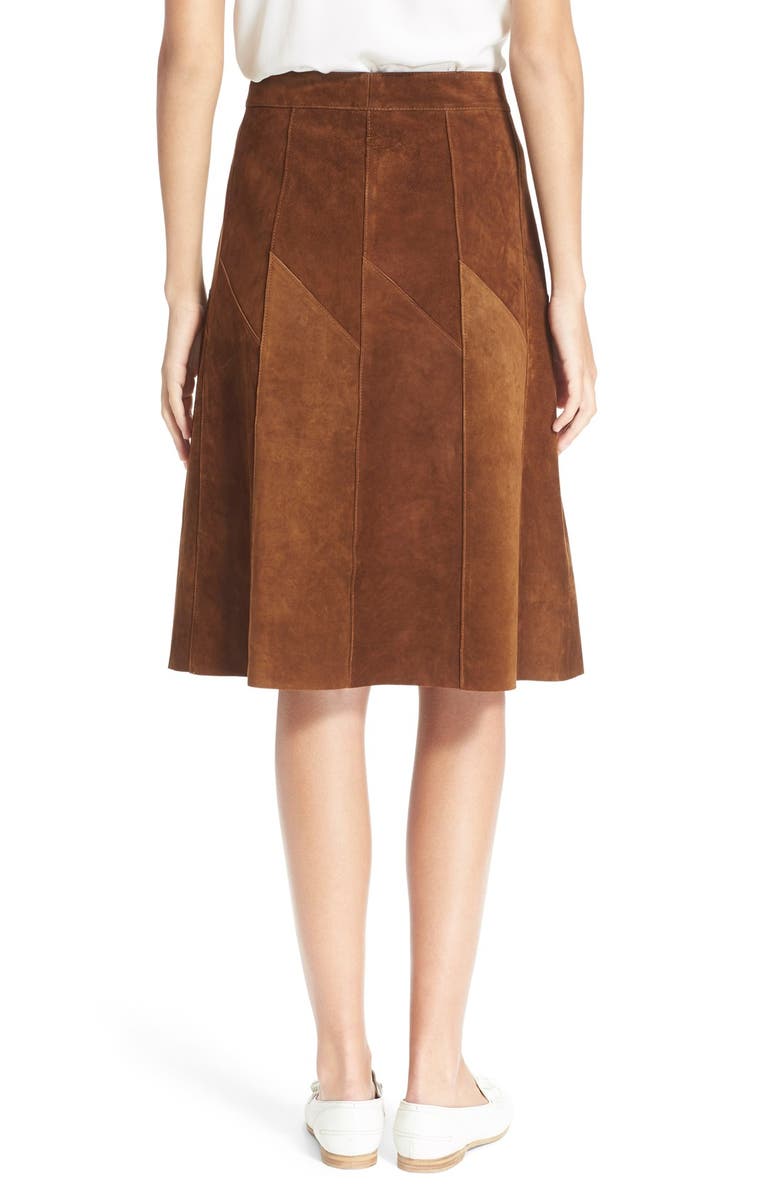 A.L.C. 'Adrienne' Suede Skirt, Alternate, color, 