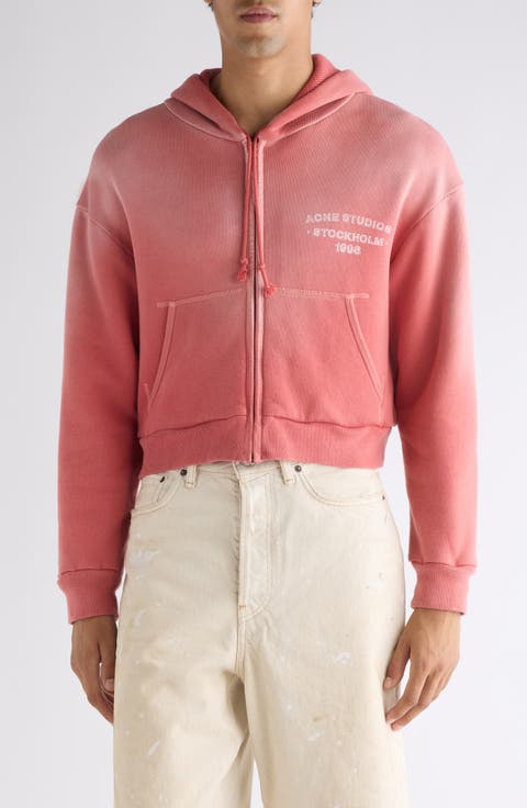 Feida U Sunkissed Crop Zip-Up Hoodie