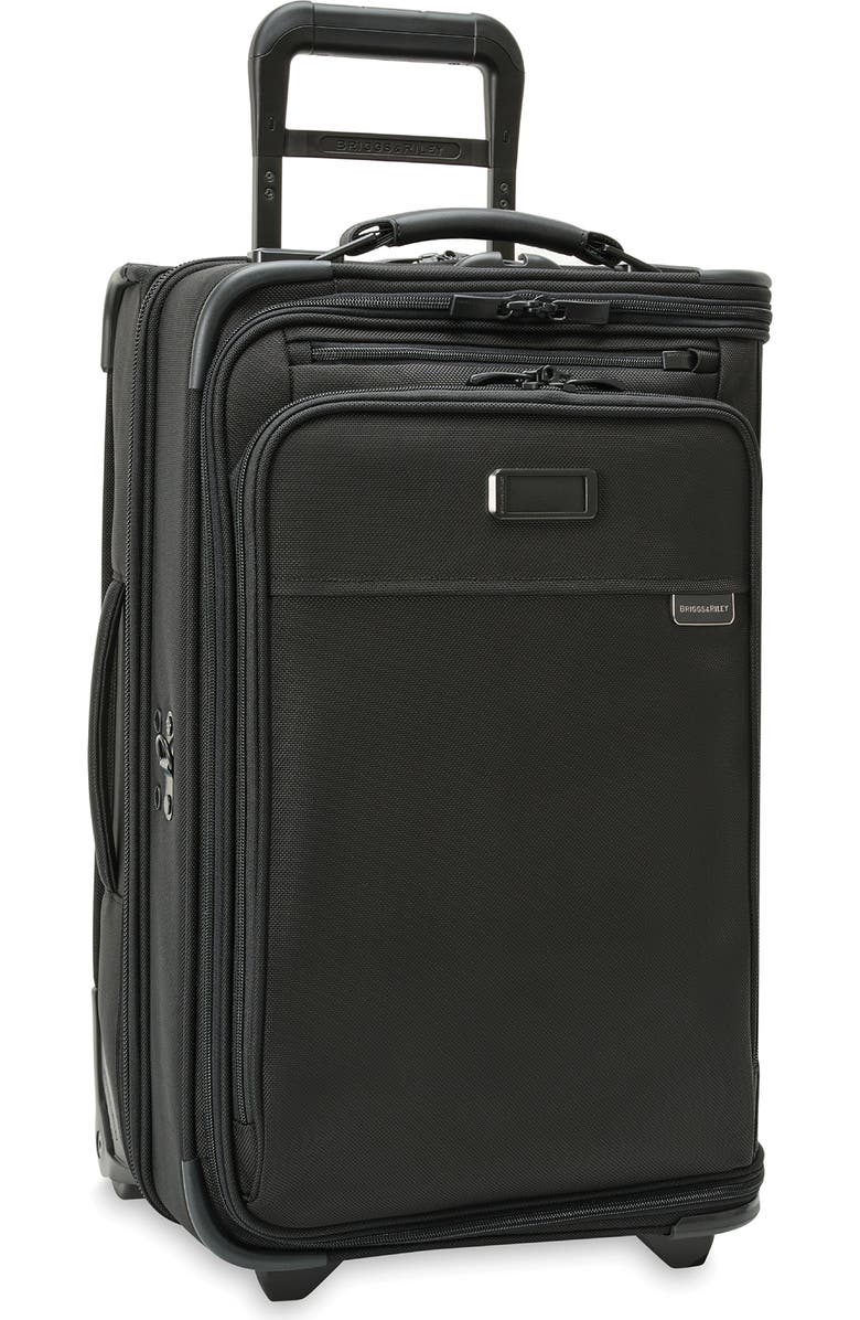 Briggs & Riley Baseline Upright Wheeled Carry-On Garment Bag, Alternate, color,
