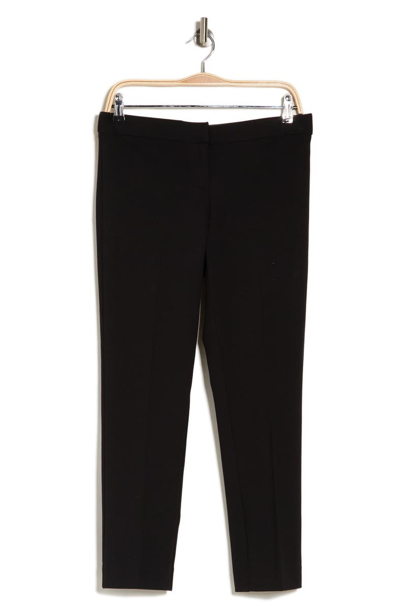 Amanda & Chelsea Amanda + Chelsea Alex Ponte Knit Trousers, Alternate, color, Black