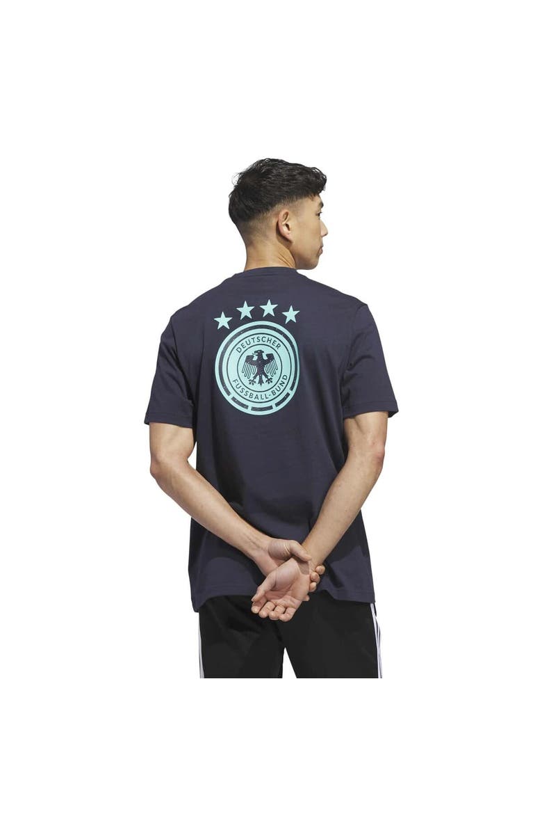 Men's adidas Navy Germany National Team 2026 Away Jersey Hook T-Shirt, Alternate, color, Navy