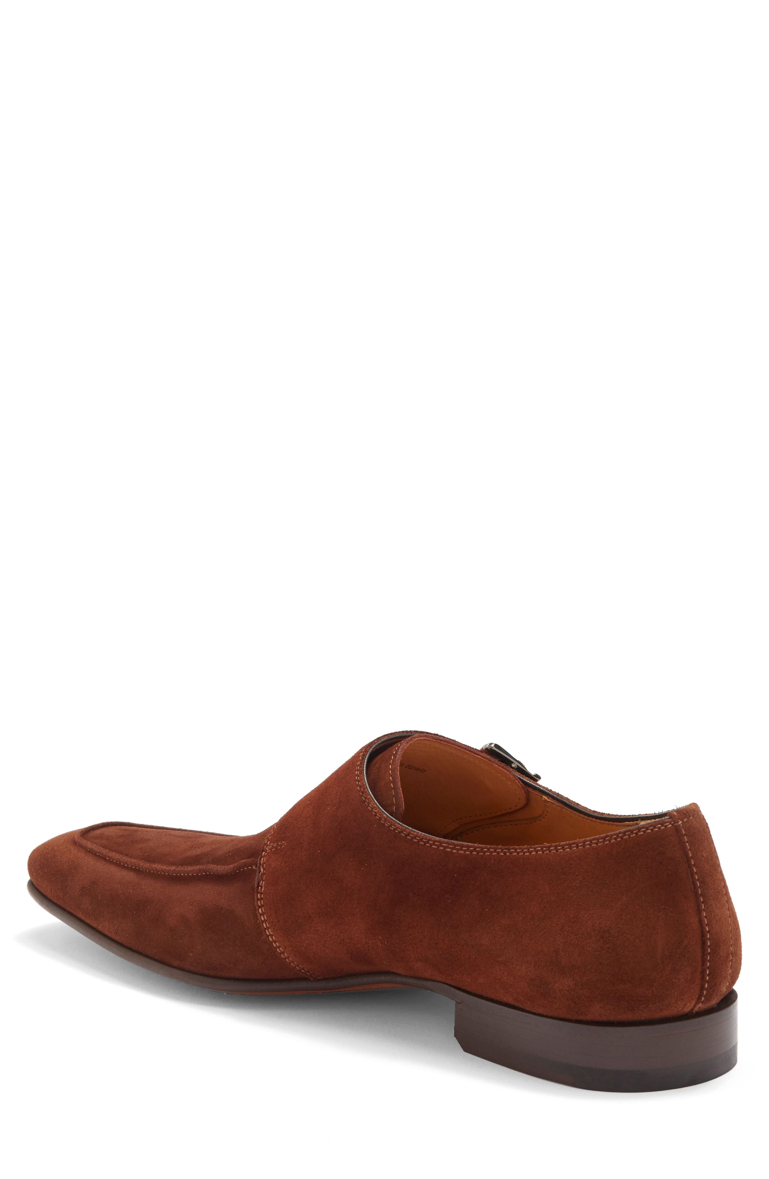 Double Strap Monk Shoe, Alternate, color, COGNAC
