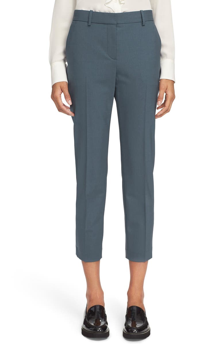 Theory 'Treeca 2 B Token' Crop Suit Pants, Main, color,