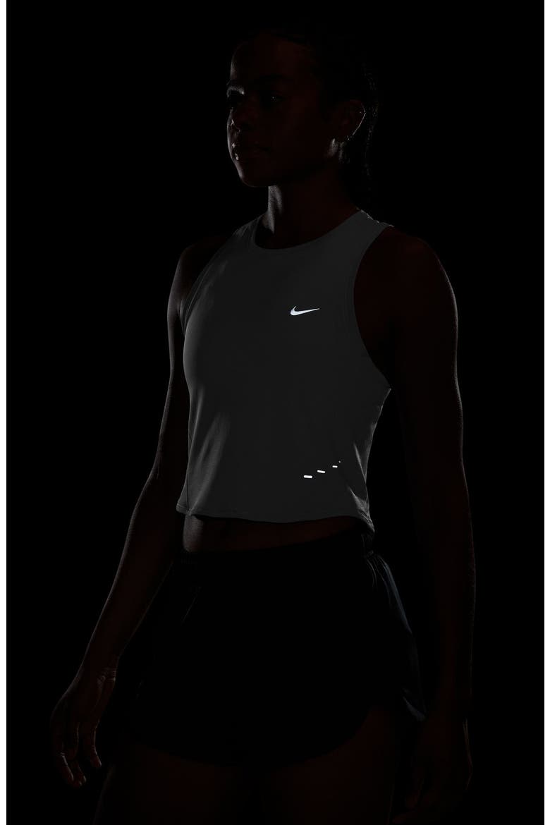 Swift Dri-FIT Seamless Tank, Alternate, color, 100 WHITE/ REFSIL